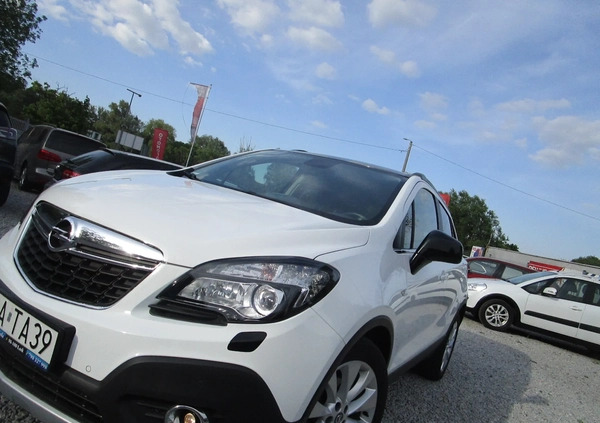 Opel Mokka cena 50990 przebieg: 111000, rok produkcji 2015 z Miejska Górka małe 596